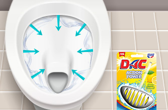 Wenn Ihre Toilette von allen Seiten aus gespült wird...